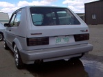 This was the original 1.8t 20 Valve Rabbit. It was a 79 GTI, cabriolet body kit, mk3 dash, BBS 17x7.5 RX's, Euro tinted taillights, T3 turbo, SDS stand alone, Audi G60 calipers with 11" rotors, 5 bolt conversion. Ran a 13.0 @112 mph.