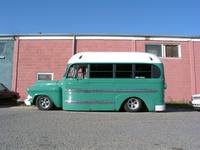 Highlight for album: 1957 GMC Lowrider School Bus